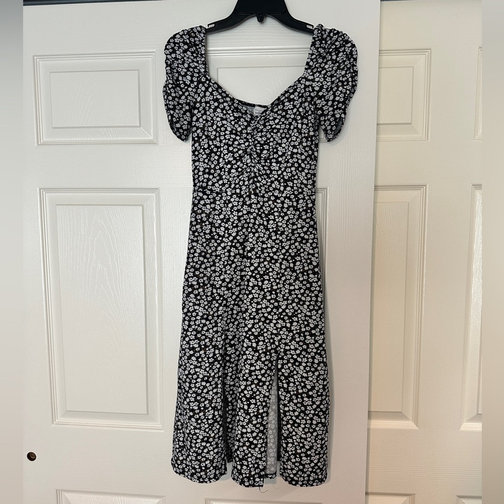 Melrose and Market Floral Print Midi Dress Size XS